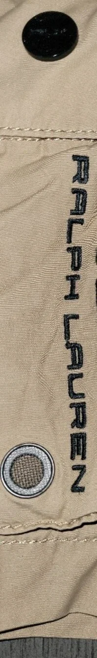 RLXRalph Lauren Tan Swim trunks with Drawcord Waist